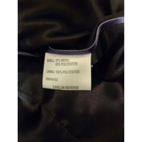 Super cute black Calvin Klein coat jacket size P XL - Picture 7 of 8